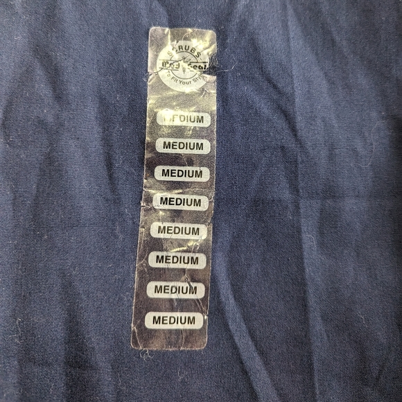 Med Gear Scrubs To Fit Your Style Blue Pants Women's Size Medium NWT Vintage - Picture 6 of 7